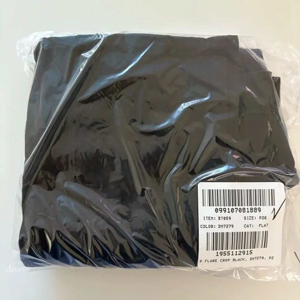 NWT J. Crew Petite Flare Crop Black Jean All-day Stretch